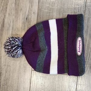 EUC Logofit Amherst College Men's sz OSFM 100% Acrylic Hat Stretch